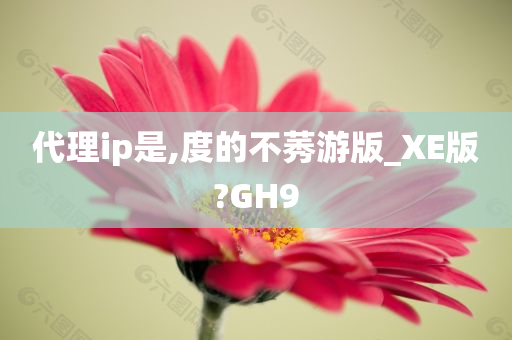 代理ip是,度的不莠游版_XE版?GH9