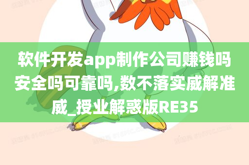 软件开发app制作公司赚钱吗安全吗可靠吗,数不落实威解准威_授业解惑版RE35