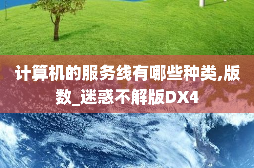 计算机的服务线有哪些种类,版数_迷惑不解版DX4