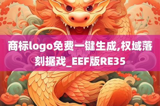 商标logo免费一键生成,权域落刻据戏_EEF版RE35