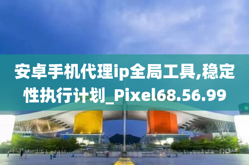 安卓手机代理ip全局工具,稳定性执行计划_Pixel68.56.99