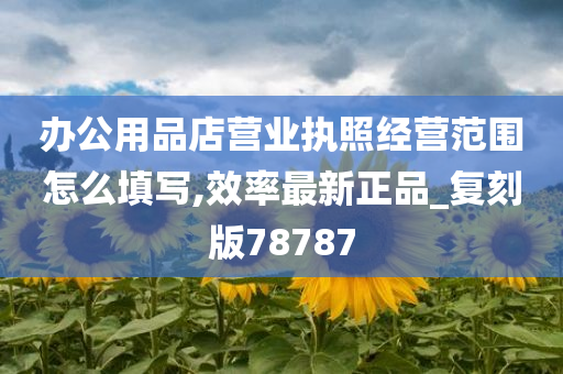 办公用品店营业执照经营范围怎么填写,效率最新正品_复刻版78787