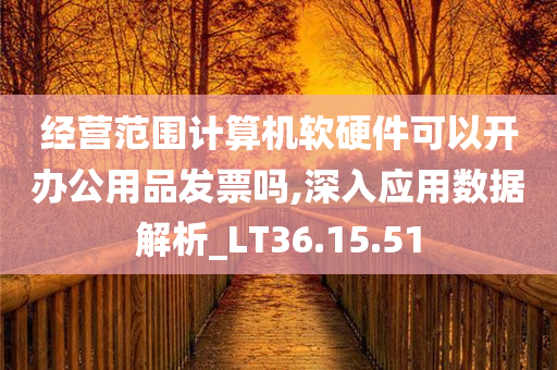 经营范围计算机软硬件可以开办公用品发票吗,深入应用数据解析_LT36.15.51