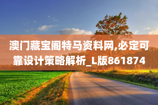 澳门藏宝阁特马资料网,必定可靠设计策略解析_L版861874