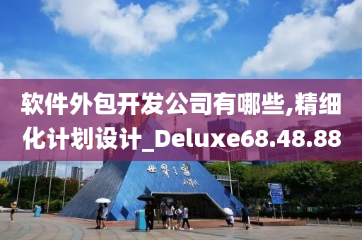 软件外包开发公司有哪些,精细化计划设计_Deluxe68.48.88