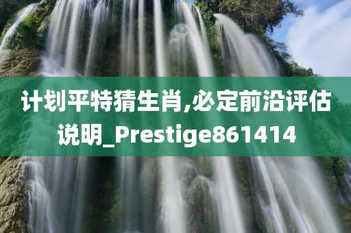 计划平特猜生肖,必定前沿评估说明_Prestige861414