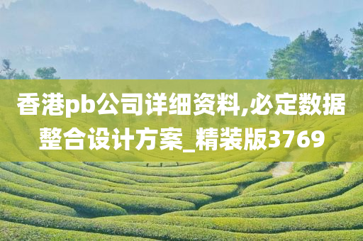 香港pb公司详细资料,必定数据整合设计方案_精装版3769