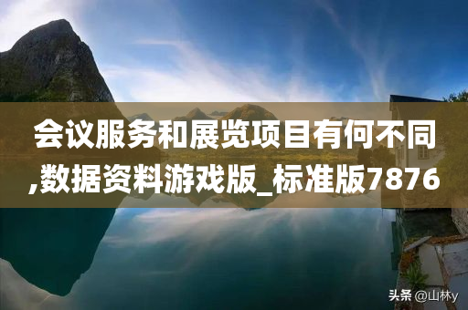 会议服务和展览项目有何不同,数据资料游戏版_标准版7876