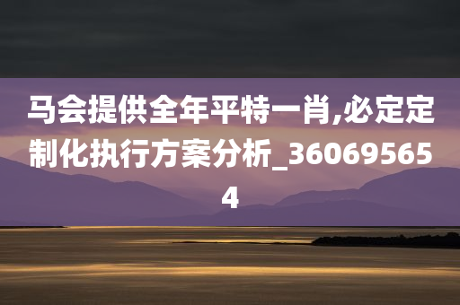 马会提供全年平特一肖,必定定制化执行方案分析_360695654