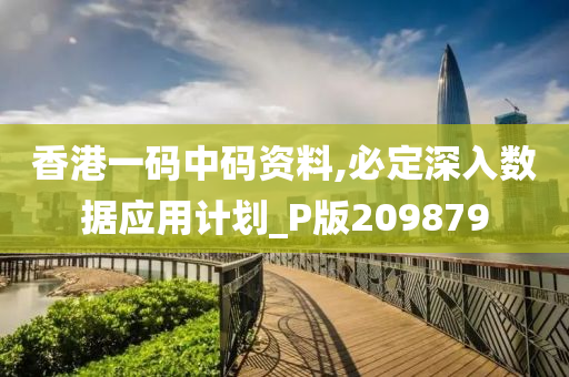 香港一码中码资料,必定深入数据应用计划_P版209879