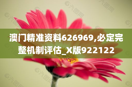 澳门精准资料626969,必定完整机制评估_X版922122