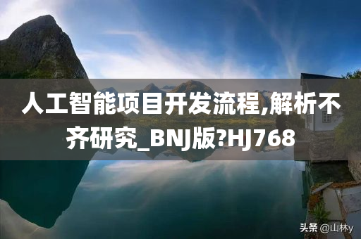 人工智能项目开发流程,解析不齐研究_BNJ版?HJ768