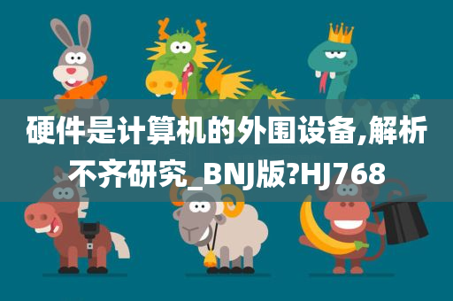 硬件是计算机的外围设备,解析不齐研究_BNJ版?HJ768