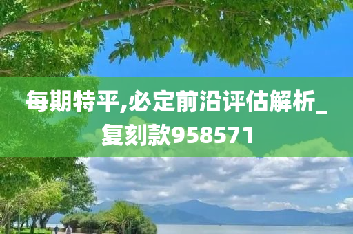 每期特平,必定前沿评估解析_复刻款958571