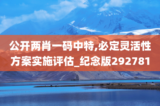 公开两肖一码中特,必定灵活性方案实施评估_纪念版292781