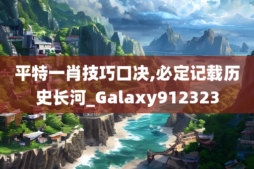 平特一肖技巧口决,必定记载历史长河_Galaxy912323