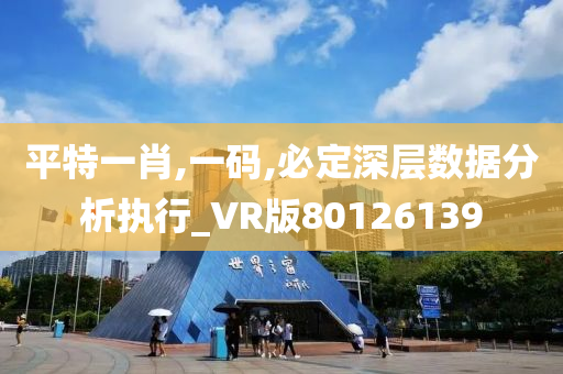 平特一肖,一码,必定深层数据分析执行_VR版80126139