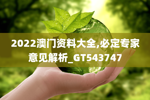 2022澳门资料大全,必定专家意见解析_GT543747