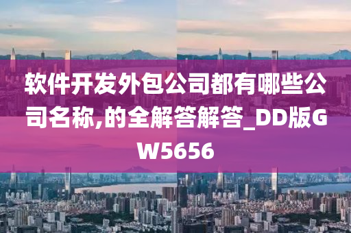 软件开发外包公司都有哪些公司名称,的全解答解答_DD版GW5656