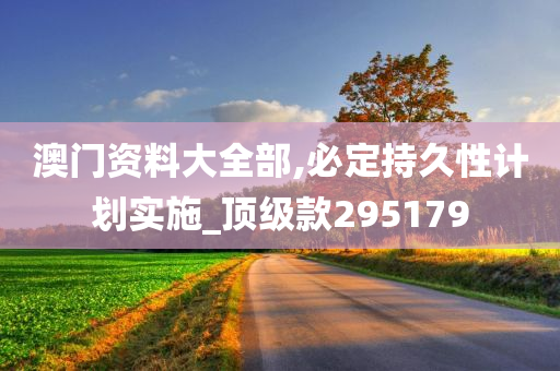 澳门资料大全部,必定持久性计划实施_顶级款295179