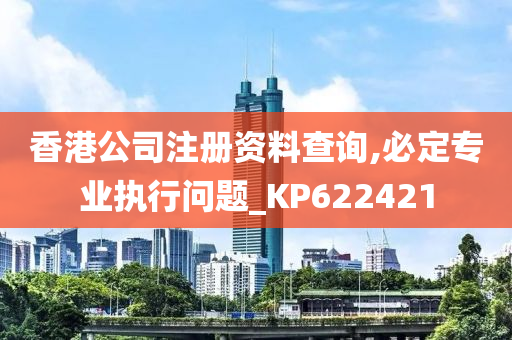 香港公司注册资料查询,必定专业执行问题_KP622421