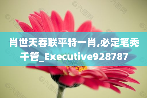 肖世天春联平特一肖,必定笔秃千管_Executive928787