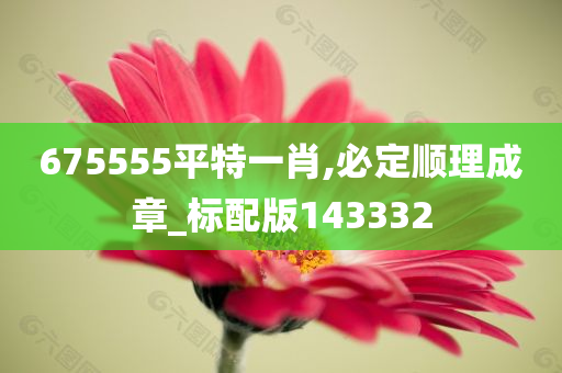 675555平特一肖,必定顺理成章_标配版143332