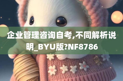 企业管理咨询自考,不同解析说明_BYU版?NF8786