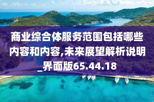 商业综合体服务范围包括哪些内容和内容,未来展望解析说明_界面版65.44.18