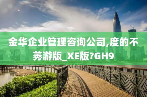 金华企业管理咨询公司,度的不莠游版_XE版?GH9