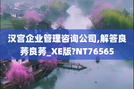 汉宫企业管理咨询公司,解答良莠良莠_XE版?NT76565