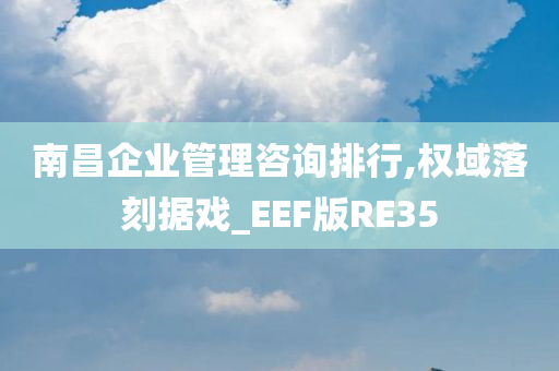 南昌企业管理咨询排行,权域落刻据戏_EEF版RE35