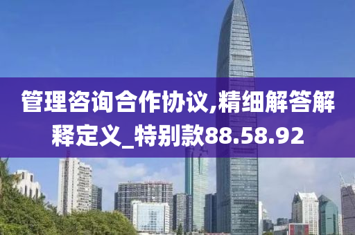 管理咨询合作协议,精细解答解释定义_特别款88.58.92