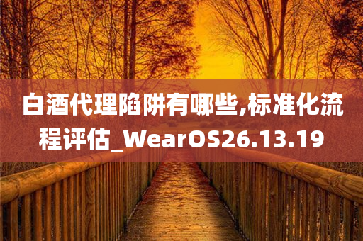 白酒代理陷阱有哪些,标准化流程评估_WearOS26.13.19