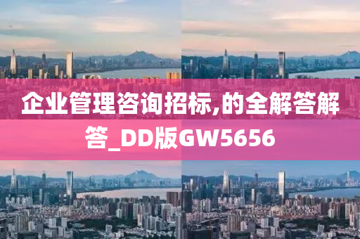 企业管理咨询招标,的全解答解答_DD版GW5656