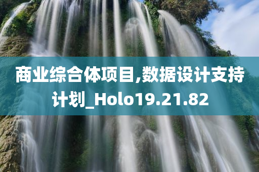 商业综合体项目,数据设计支持计划_Holo19.21.82