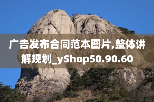 广告发布合同范本图片,整体讲解规划_yShop50.90.60