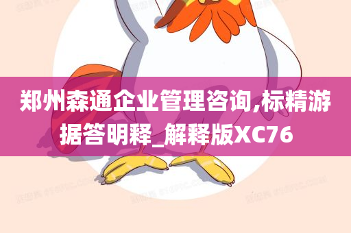 郑州森通企业管理咨询,标精游据答明释_解释版XC76