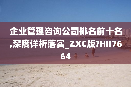 企业管理咨询公司排名前十名,深度详析落实_ZXC版?HII7664