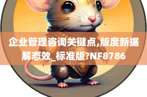 企业管理咨询关键点,版度新据解态效_标准版?NF8786