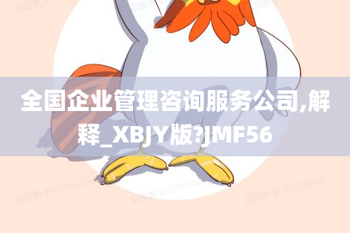 全国企业管理咨询服务公司,解释_XBJY版?JMF56