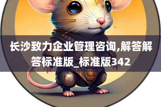 长沙致力企业管理咨询,解答解答标准版_标准版342