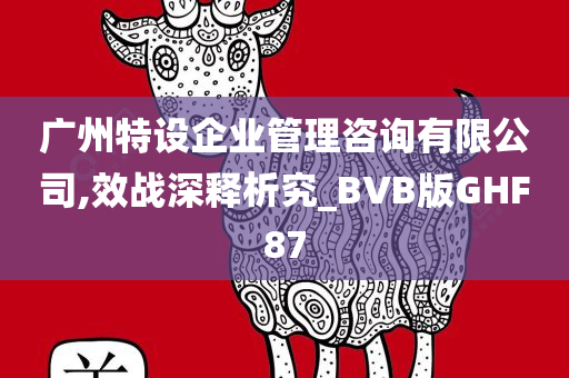 广州特设企业管理咨询有限公司,效战深释析究_BVB版GHF87