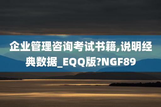 企业管理咨询考试书籍,说明经典数据_EQQ版?NGF89