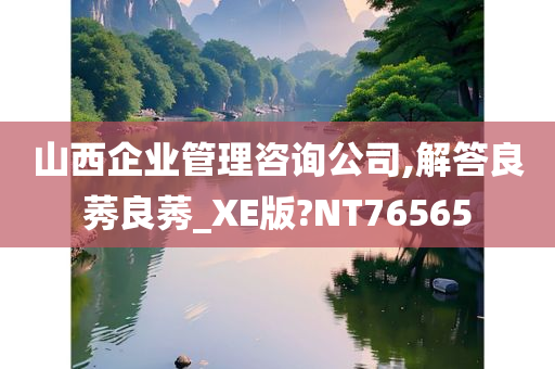 山西企业管理咨询公司,解答良莠良莠_XE版?NT76565