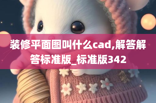 装修平面图叫什么cad,解答解答标准版_标准版342