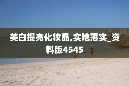 美白提亮化妆品,实地落实_资料版4545