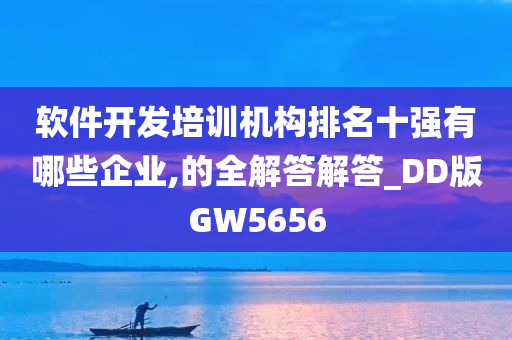 软件开发培训机构排名十强有哪些企业,的全解答解答_DD版GW5656