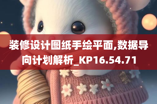 装修设计图纸手绘平面,数据导向计划解析_KP16.54.71