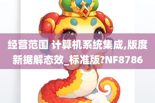 经营范围 计算机系统集成,版度新据解态效_标准版?NF8786